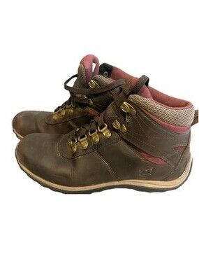 Timberland  Women’s Norwood Hiking Boots Size 8 Brown Leather .